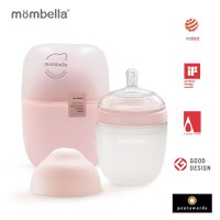 Biberon Anticolici Mombella Brest-Like 210ml Tetina M flux mediu 100 Silicon Old Roze - 6