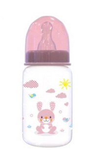 Biberon cu capac 0 luni+ 125 ml Blush Pink - 1