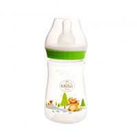 Biberon Ursul pacalit de vulpe 125 ml Minut Baby 0+ - 4