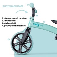 Bicicleta echilibru Yvolution Y Velo Junior Eco green - 6