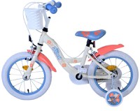 Bicicleta EL Disney Stitch 14 inch, roti din cauciuc gonflabile, roti ajutatoare, scaun si ghidon ajustabile - 1