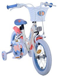 Bicicleta EL Disney Stitch 14 inch, roti din cauciuc gonflabile, roti ajutatoare, scaun si ghidon ajustabile - 4