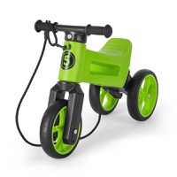 Bicicleta fara pedale 2 in 1 Funny Wheels Rider SuperSport Green Apple - 1