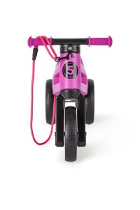 Bicicleta fara pedale 2 in 1 Funny Wheels Rider SuperSport Violet - 2