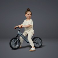 Bicicleta fara pedale Balance bike Qplay Racer Gri - 5