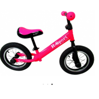 Bicicleta fara pedale cu roti gonflabile R2 R-Sport roz - 2