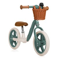 Bicicleta fara pedale Lionelo Alex Plus cu roti din spuma Eva 12 inch Green Forest - 2