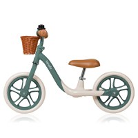 Bicicleta fara pedale Lionelo Alex Plus cu roti din spuma Eva 12 inch Green Forest - 4