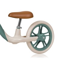 Bicicleta fara pedale Lionelo Alex Plus cu roti din spuma Eva 12 inch Green Forest - 5