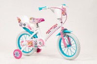 Bicicleta fetite cu roti ajutatoare si cosulet Paw Patrol Girl 14 inch - 5