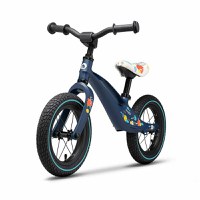 Bicicleta usoara Bart Air fara pedale roti gonflabile reglabila 12 inch albastru Lionelo - 9