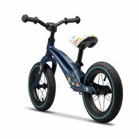 Bicicleta usoara Bart Air fara pedale roti gonflabile reglabila 12 inch albastru Lionelo - 4