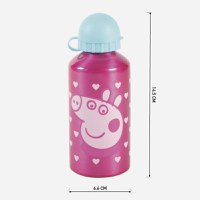 Bidon din aluminiu Peppa Pig 500 ml - 1