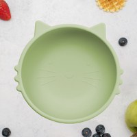 Bol din silicon AppeKids Kitty I Raw Green - 6