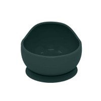 Bol din silicon PetiteMars fara BPA cu ventuza TakeMatch 6 luni+ verde inchis - 4