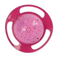 Bol multifunctional cu capac si rotire 360 grade Amazing Bowl Pink - 3