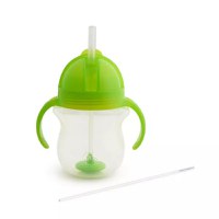 Cana Munchkin Any Angle Click Lock cu pai flexibil si manere 6L+ 207ml green - 4