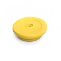 Capac Silikids din silicon pentru pai Yellow - 2