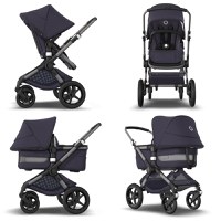 Carucior 2 in 1 Bugaboo Fox 3 Classic graphite dark navy - 2