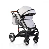 Carucior 2 in 1 cu suspensii Gala Leather Grey - 4