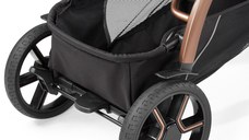 Carucior 3 in 1 Peg Perego Book SLK 0 - 22 kg Mon Amour bej roz