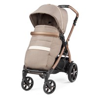 Carucior 3 in 1 Peg Perego Book SLK 0 - 22 kg Mon Amour bej roz - 3