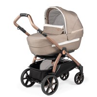 Carucior 3 in 1 Peg Perego Book SLK 0 - 22 kg Mon Amour bej roz - 6