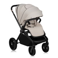 Carucior 3 in 1 reversibil Lionelo Mika Plus bej - 2