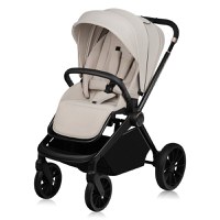 Carucior 3 in 1 reversibil Lionelo Mika Plus bej - 3