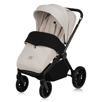 Carucior 3 in 1 reversibil Lionelo Mika Plus bej - 4