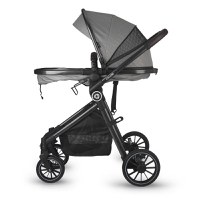 Carucior 3 in 1 transformabil Coccolle Ago Neutral grey i-Size - 1