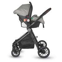 Carucior 3 in 1 transformabil Coccolle Ago Neutral grey i-Size - 8