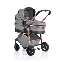 Carucior 3in1 transformabil Cangaroo Milan Grey - 4