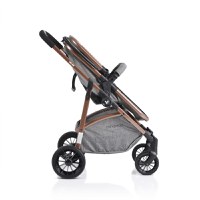 Carucior 3in1 transformabil Cangaroo Milan Grey - 11