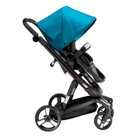 Carucior Bebumi Space Green cadru negru - 2