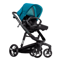 Carucior Bebumi Space Green cadru negru - 5