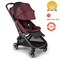 Carucior Bugaboo Butterfly black dark cherry - 1