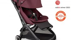 Carucior Bugaboo Butterfly black dark cherry