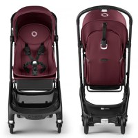 Carucior Bugaboo Butterfly black dark cherry - 2