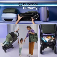 Carucior Bugaboo Butterfly black dark cherry - 7