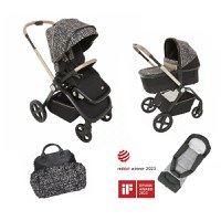 Carucior copii duo Chicco Mysa de la nastere pana la 22Kg Special Edition Glam Dew Reluxe - 8