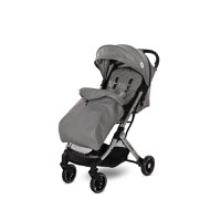 Carucior Fiorano cu husa de picioare inclusa si maner de transport tip troller Dolphin Grey - 2