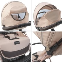 Carucior Leclerc Influencer XL Sand Chocolate - 4