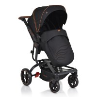 Carucior modular 2 in 1 Cangaroo Ellada Black - 3