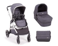 Carucior modular 2in1 KikkaBoo cu landou si parte sport Maui Gri - 9