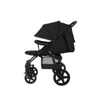 Carucior sport Annet plus de la nastere cu accesorii 0- 22 kg negru Lionelo - 5