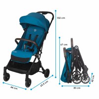 Carucior sport autofold Coccolle Melia Deep turquoise - 7