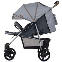 Carucior sport Chipolino Mixie platinum cu husa picioare - 4