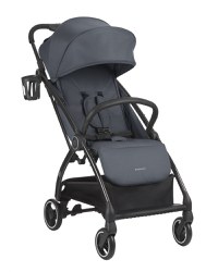 Carucior sport cu pliere automata autofold KikkaBoo Joy Dark Grey - 7