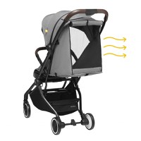 Carucior sport pliabil ultracompact pentru calatorii Espoo+ Evening Shadow Skiddou Gri inchis - 5